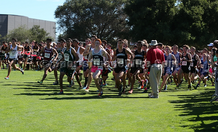 2015SIxcHSD1-017.JPG - 2015 Stanford Cross Country Invitational, September 26, Stanford Golf Course, Stanford, California.